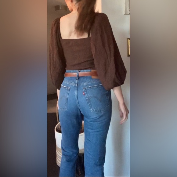 Levi’s distressed wedgie denim - Picture 5 of 11